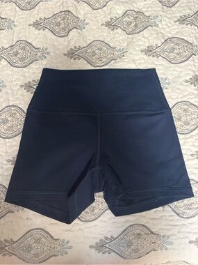 Hollister High-Waist Navy Bike Shorts